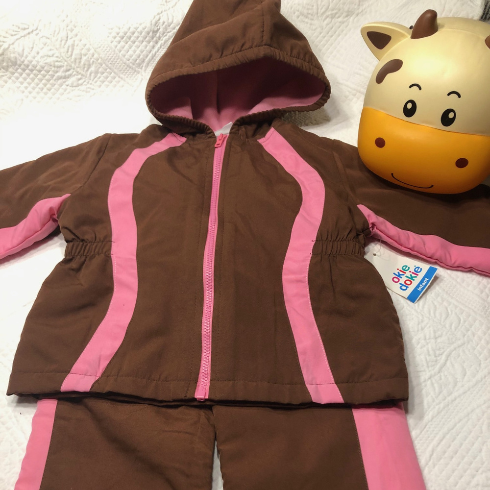 3/$15 item, Okie Dokie Girl Infant 2 Piece Set 24 Months NWT